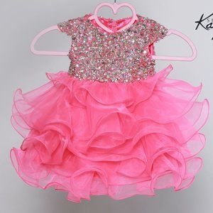 Johnathan Kayne Sugar Kayne Pageant Gown  Size 18 Months